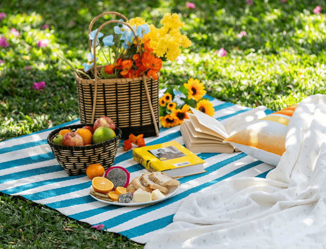 Beautiful garden for peace